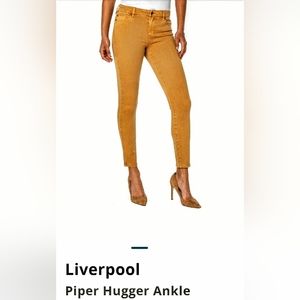 Nwt liver pool the hugger piper ankle skinny jeans women's size 30/10